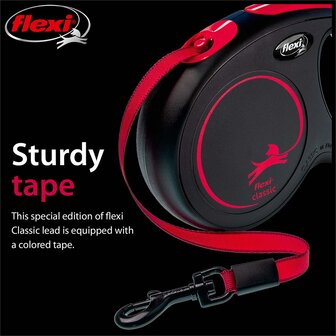 Flexi lint hondenlijn 5 meter voor honden tot 25 kg