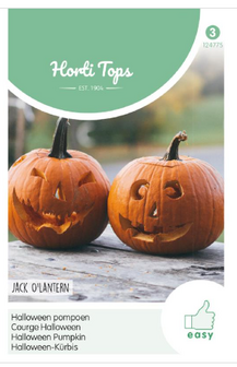 Halloween pompoen - Jack O&rsquo;lantern - Groentezaden
