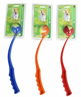Boon werpstok 38 cm small met tennisbal 5 cm