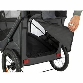 Trixie hondenfietskar en wandelwagen medium