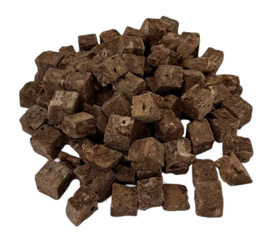 DiboZoo runderlong gevriesdroogd 60 gram verpakking natuurlijke en glutenvrije hondensnack
