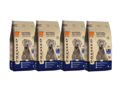 BioFood geperst hondenvoer met lam 4x5kg
