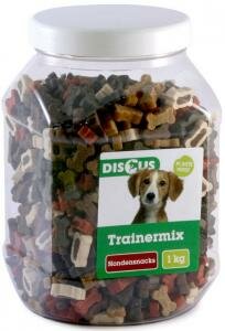 Discus Semi Moist Trainermix 1 kg voordeelverpakking &ndash; zachte, halfvochtige beloningssnacks in diverse vormen en smaken 