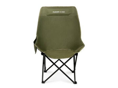 De Delphin WASABI LONGback is een comfortabele, betaalbare opvouwbare stoel met een hoge rugleuning (60 cm) en een traagschuim 