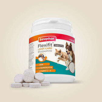 Beaphar Flexifit Glucosamine &ndash; Gewrichtssupplement 120 tab