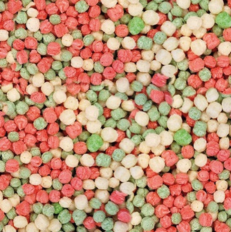 SuperFish Vijverkorrels Mix drijvend visvoer 6mm voor goudvissen en windes