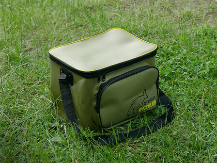 Delphin NuEVA Medium Carryall waterdichte EVA vistas met voorvak en schouderband