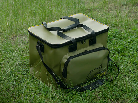 Delphin NuEVA Large Carryall waterdichte EVA vistas met handvatten en schouderband