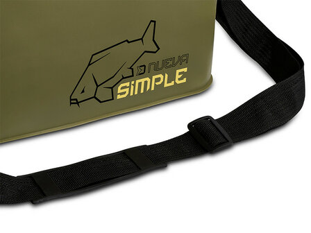 Delphin NuEVA Simple Carryall compacte waterdichte EVA vistas met schouderband
