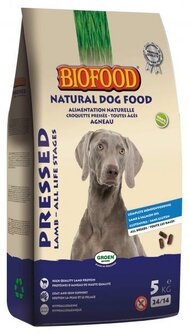 BF&reg; Geperst Lam 5kg zak hypoallergene en koud geperste hondenbrokken