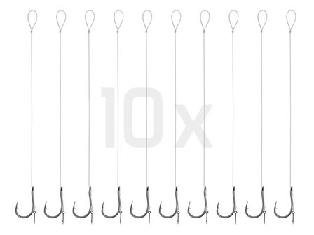 Delphin Feeder rig Delphin Fluoro Sting Chinu 10 stuks met bait spike, 10 stuks