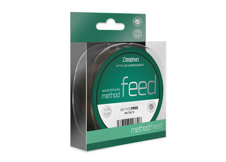 Delphin Method Feed Brown 300 meter vislijn CPA 6.6 voor feeder vissen