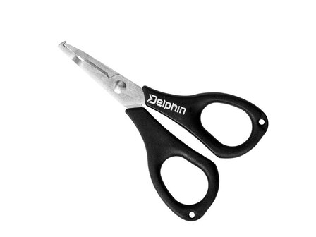 Delphin UNIX multifunctionele RVS visschaar en splitringtang 11 cm