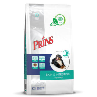 PrinsProcare dieet skin en intestinal hondenvoer