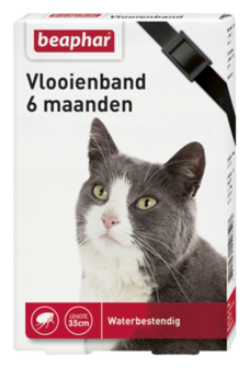 Beaphar Vlooienband Kat Zwart