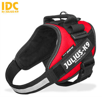 Julius k9 idc powertuig rood