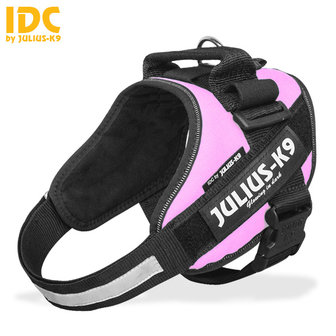 julius k9 idc powerharnass roze maat 4