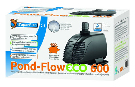 Superfish pond-flow eco 600 vijverpomp