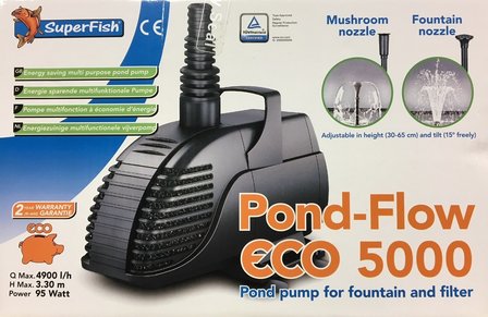 superfish pond flow eco 5000