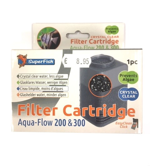 superfish aqua flow 200 300 crystal clear filter cartridge