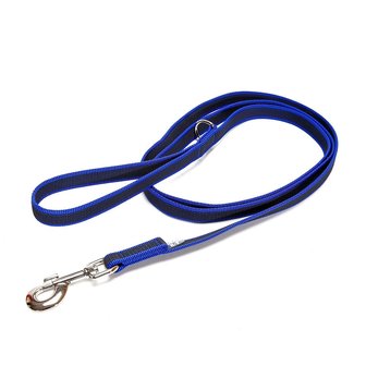 Julius K9 hondenriem anti slip blauw