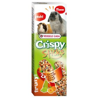 crispy sticks cavia konijn fruit 2 stuks