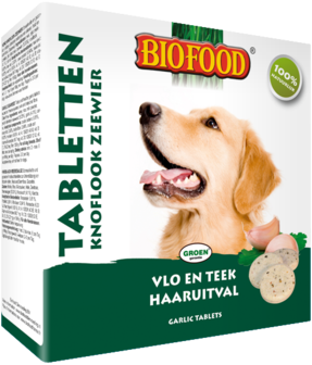 Biofood Zeewier Knoflook Tabletten