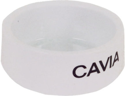 Witte stenenvoerbak Cavia