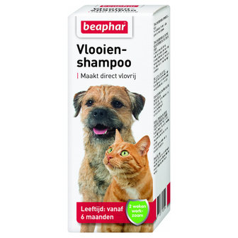 Beaphar Vlooienshampoo 100ml hond kat