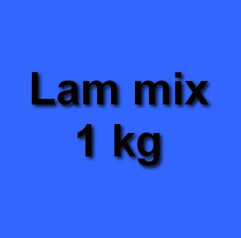 Honden eten gezond Lam Mix 1kg