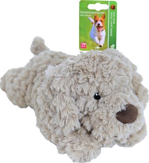 Pluche hond met geluid