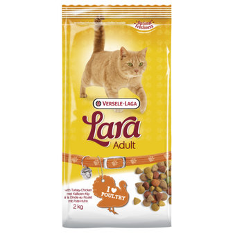 Lara kalkoen kip kattenvoer 2kg