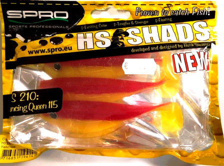 HS Shads Dancing Queen 115 red yellow