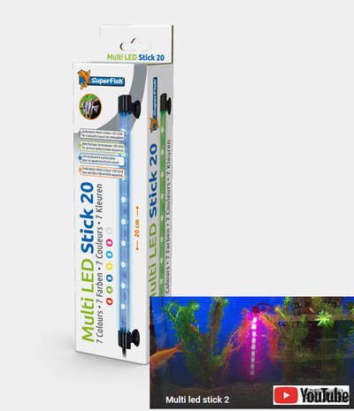 Superfish multi led stick onderwaterverlichting aquarium
