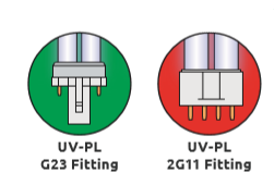 UV-lamp 18watt G23