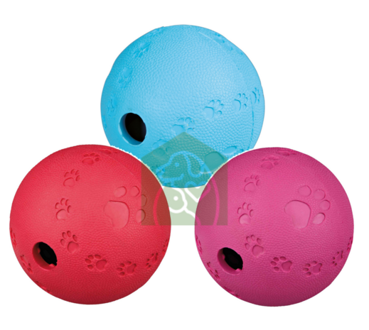 Trixie rubber snackbal 7 cm koekjesbal