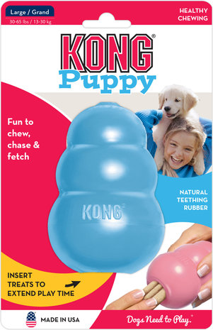 Kong Puppy Large blauw