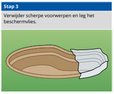 Vijverfolie PVC aanleg det 3