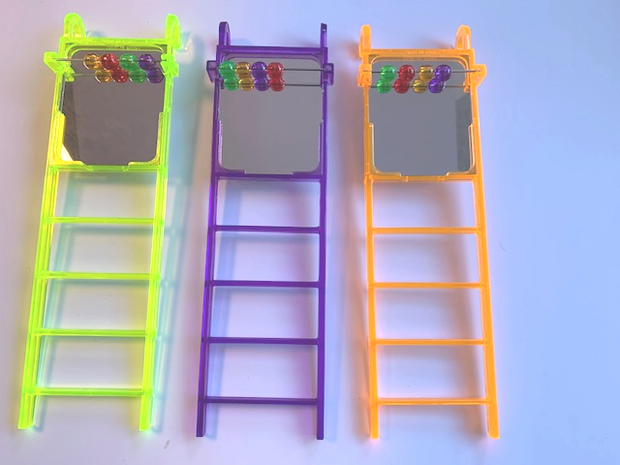 Ladder met spiegel