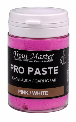 Trout master foreldeeg pink white glitter det.1