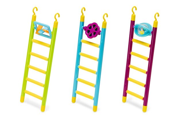 Vogelspeelgoed - Ladder met speeltje det.1