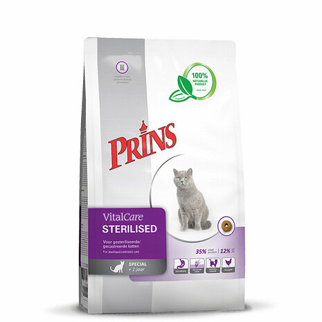 Prins VitalCare Sterilised 10 kg