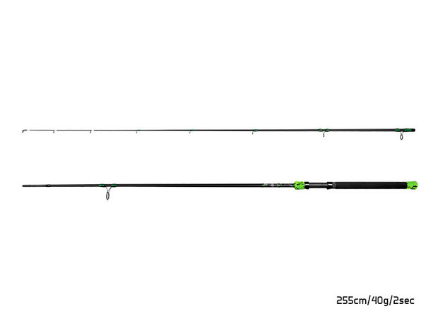 Delphin GreenCODE spinhengel  2,55 meter det.6