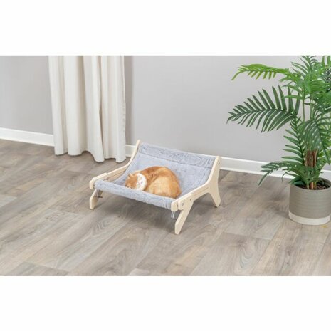 Trixie hangmat- kattenstoel hout det.2