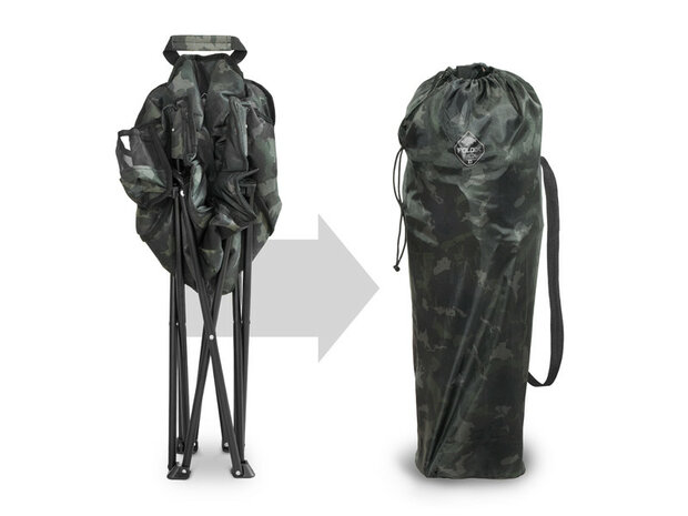 Delphin FOLDIX – Compacte en Comfortabele Vistoel