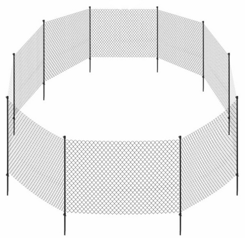 Trixie mobiel  omheining - 15 meter