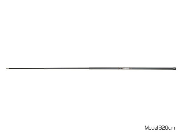 Delphin Mystery NXT schepnetsteel telescopisch 320 cm carbon