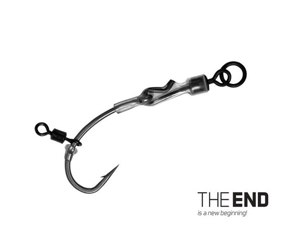 Ready Made Carp Rig THE END – kant-en-klare Ronnie rig voor karpervissen