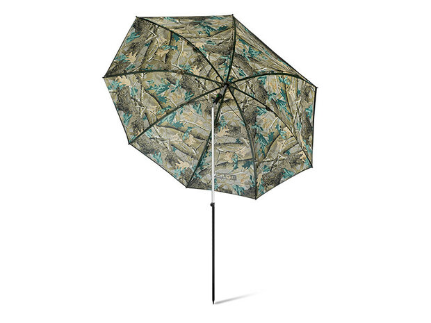 Delphin CLASSA CAMO Visparaplu 250 cm – Waterdicht-knik