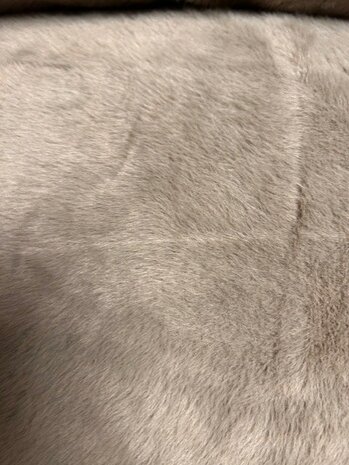 Adori Jett Hondenmand Taupe &ndash; Zacht & Wasbaar